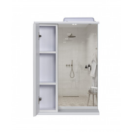 Зеркало СТ-50 шкаф настенный белый в ванную
