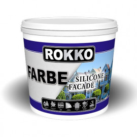 Краска водно-дисперсионная фасадная латексная «Silicone» Rokko