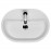 Раковина CASPIA 60см, з/о, на стільницю, овальна