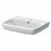 Раковина SELNOVA SQUARE 60 см, з/о, з/п
