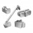 ДЕРЖАТЕЛЬ B-SET BSD2-R-100 ХРОМ