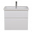 Тумба Элит консольная 70 см с умывальником Элит (Белый мат)