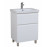 Тумба Элит напольная 60 см с умывальником Элит (Белый мат)