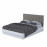 Кровать Астрид 1800 с подъемным механизмом серый