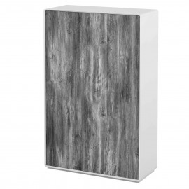 Шкаф Астрид 3-х дверный серый