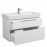 Тумба Rimini с умывальником &quot;Sharp&quot; 100 см (консольная)