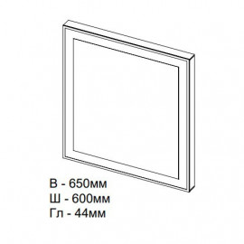 Зеркало Diamant 60 см