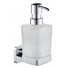 Дозатор для жидкого мыла CAPRI, стекло, хром 6633
