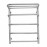 Водяной полотенцесушитель Laris Стандарт П5 500 х 660 с полкой