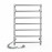 Электрический полотенцесушитель Laris Стандарт П7 450 х 700 Э (подкл. слева)