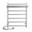 Электрический полотенцесушитель Laris Стандарт П7 500 х 660 с полкой Э (подкл. слева)