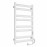 Электрический полотенцесушитель Laris Зебра Атлант ЧК8 500 х 900 Э (подкл. справа) R3