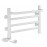 Электрический полотенцесушитель Laris Зебра Прайм ЧК4 400 х 300 Э (подкл. слева)