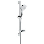 CROMA Select E Vario душевой набор 0,65м, с мыльницей Casetta, белый/хром