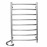 Электрический полотенцесушитель Laris Классик П8 500 х 800 Э сенсор S3 (подкл. слева)