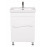 Тумба Альфа напольная 60 см белая c умывальником Frame