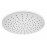 Верхний душ Rodos 010CP R250mm, круглый