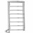 Электрический полотенцесушитель Laris Еврофлеш П8 500 х 1000 с полкой Э (подкл. слева) S