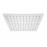 Верхний душ Rodos 014CP 300x300mm, квадратный