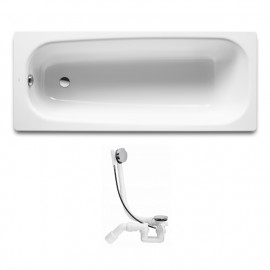 Комплект: CONTINENTAL ванна 170*70см + VIEGA SIMPLEX сифон для ванны автомат (285357)