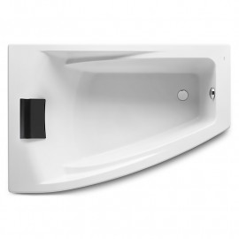 HALL ванна 150*100см угловая, левая версия, с интегр. подлокотниками, с подголовником и регулир. ножками