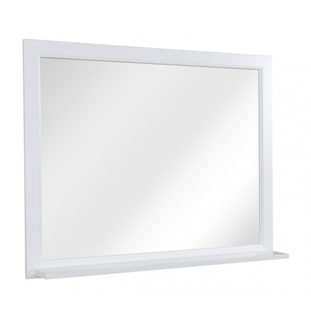 Зеркало Лиана белое 100 см