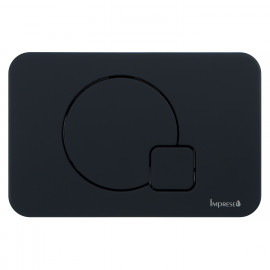 IMPRESE i7115, клавиша смыва, черный soft-touch, пластик
