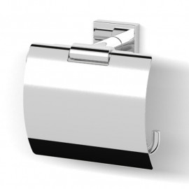 BILOVEC держатель для туалетной бумаги с крышкой, хром