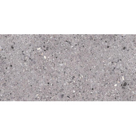 TERRAZZO плита керамогранит 600*1200 мм mono grey semi lappato Уп. 1,44м2/2шт