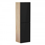 JOLLY пенал подвесной 138*40*34см, Oak+black