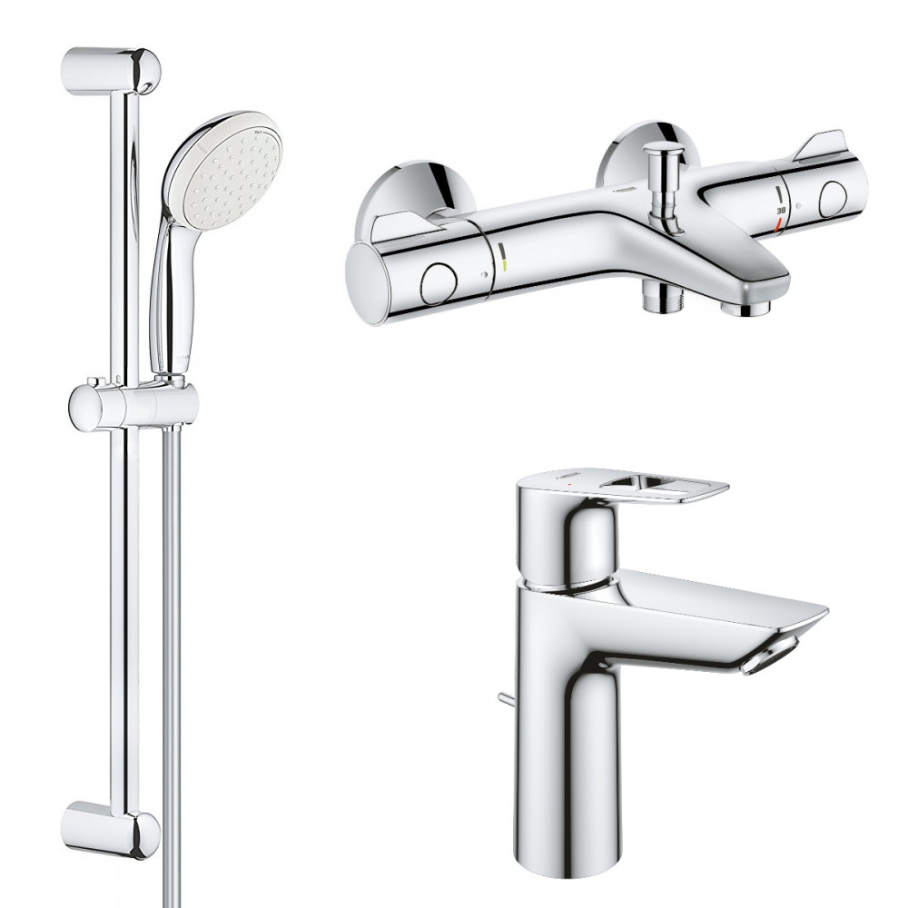 GROTHERM+BAULOOP NEW  набор с термостатом (23762001+34567000+27598001)