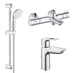 GROTHERM+BAULOOP NEW  набор с термостатом (23762001+34567000+27598001)