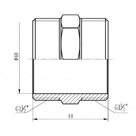 Ниппель SD Forte 1