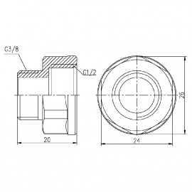 Переход SD Forte 1/2