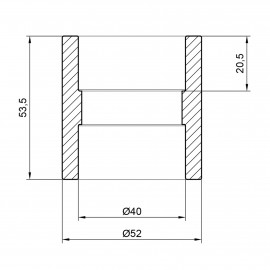 Муфта PPR Alfa Plast 40