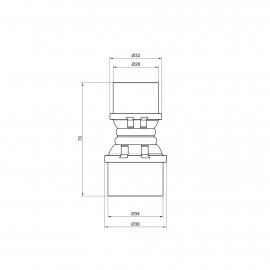 Муфта пресс Icma 32х26 №400