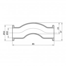 Обвод PPR Alfa Plast 20