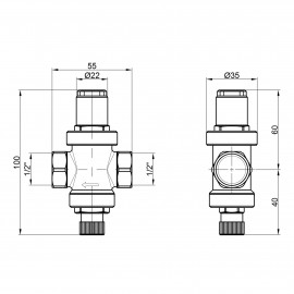 Редуктор Icma 1/2