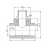 Тройник PPR Blue Ocean 32х1
