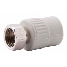 Муфта PPR Alfa Plast с накидной гайкой 25х1/2