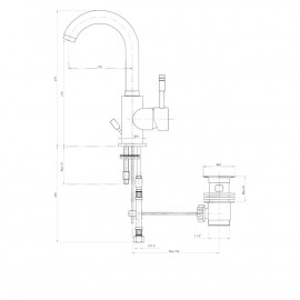 Смеситель для раковины Bianchi Mody LVBMDY2002IACRM