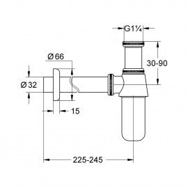 Сифон для раковины Grohe 28920000