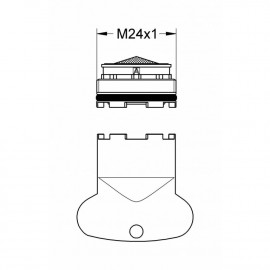 Аэратор Grohe с НР 13926000