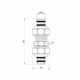 Муфта обжимная Icma 16 №530