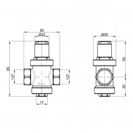 Редуктор Icma 1/2