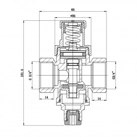 Редуктор SD Forte 3/4