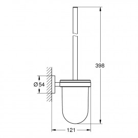 Ершик для унитаза Grohe Essentials 40374001