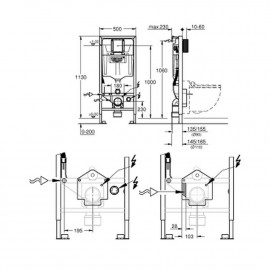 Инсталляция для унитаза Grohe Rapid SL Sensia 39112001