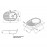 Кухонная мойка Lidz 7750 0,8 мм Satin (LIDZ7750SAT)