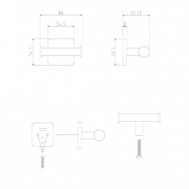 Крючок GF (CRM)S-2705-2